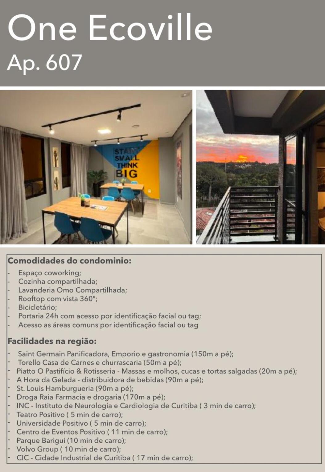 O Melhor Do Ecoville Com Sacada - Novinho! Apartamento *